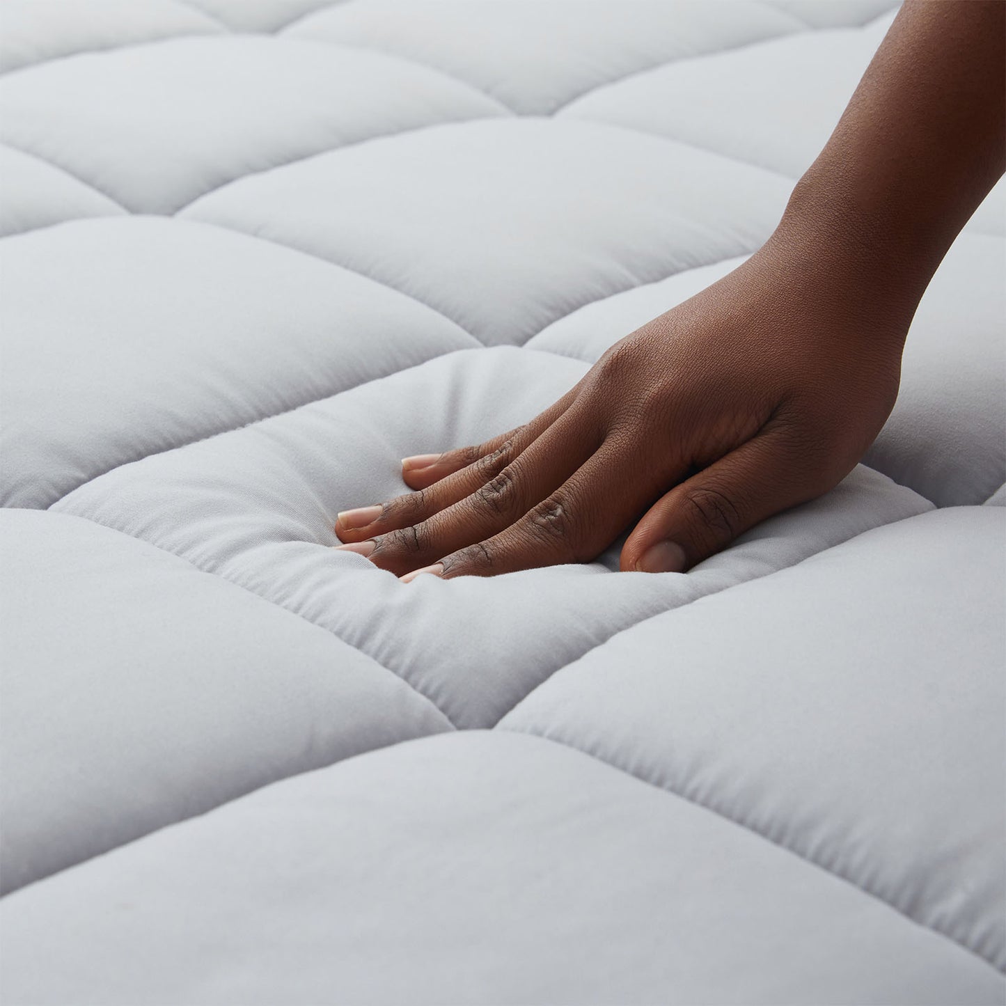 Jamdok Queen Size Dual Layer 3 Inch Firm Gel Memory Foam Mattress Topper For Back Pain