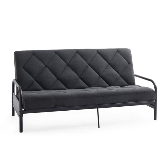 Jamdok 6" Full Size Pillow Top Futon Mattress(Frame Not Included), Gel Memory Foam, Removable Cover