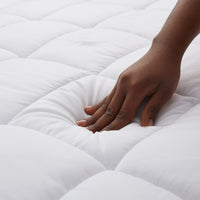 Jamdok Queen Size Dual Layer 3 Inch Firm Gel Memory Foam Mattress Topper For Back Pain